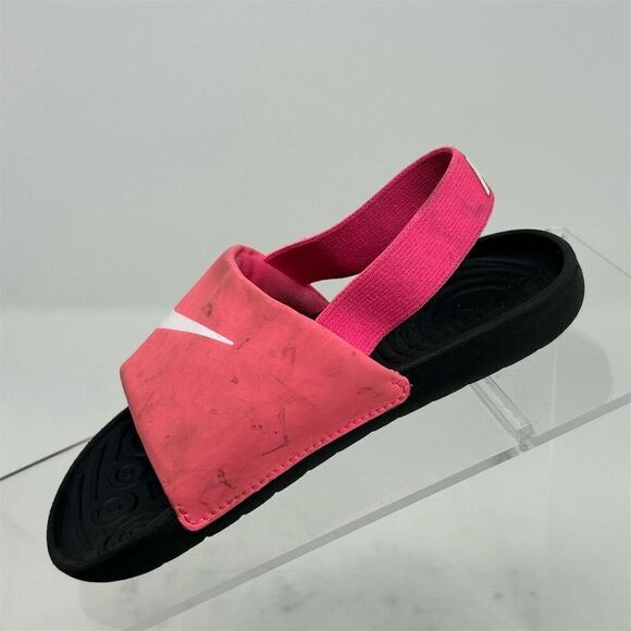 Nike Baby Toddler Kawa Slide Slingback Sandals Pink Size 10C Casual Shoes Summer - Picture 3 of 11